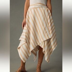 ANTHROPOLOGIE | MAEVE 8 Asymmetrical Wrap Skirt